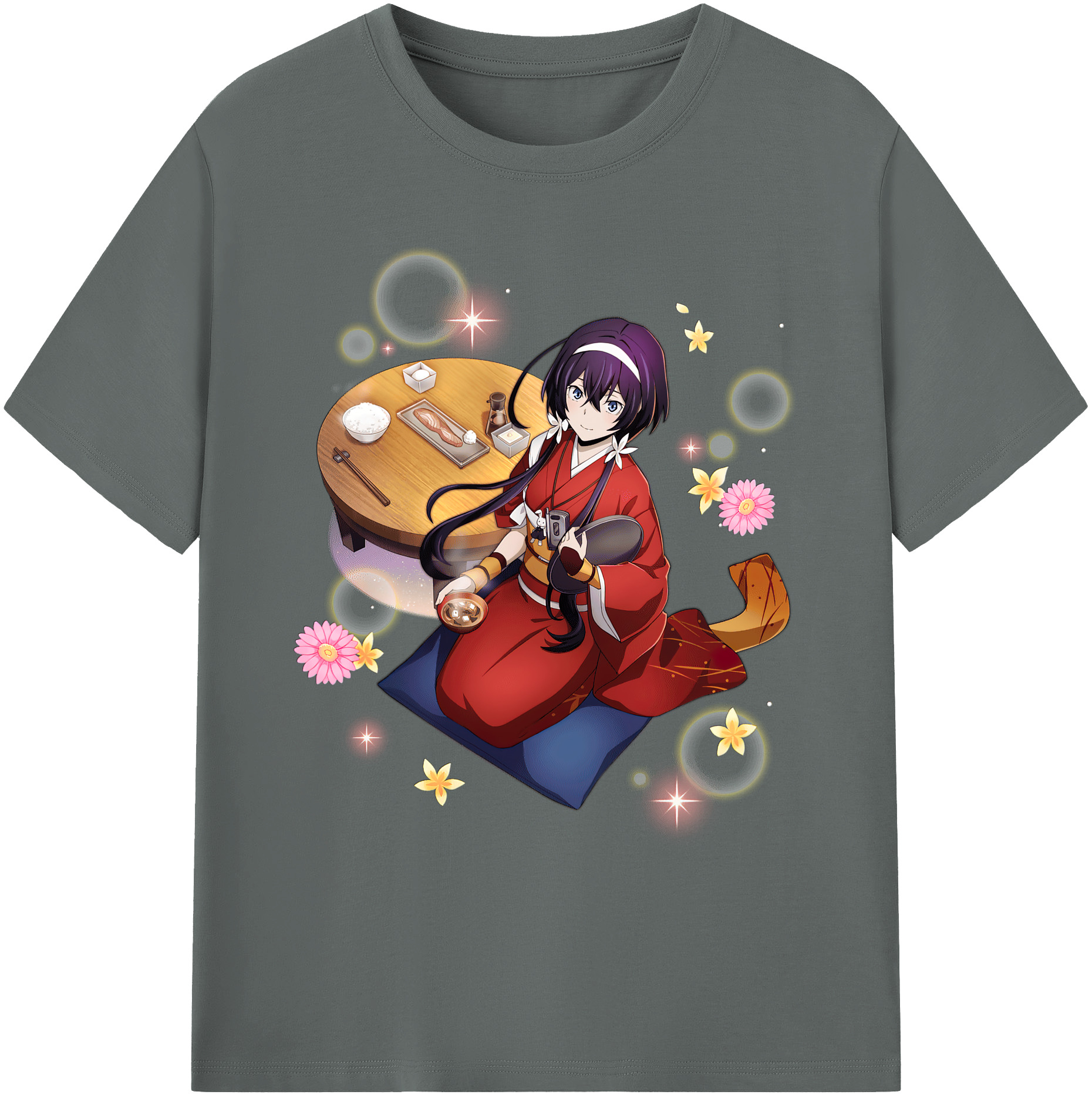 （画像用） 文豪ストレイドッグス Bungo Stray Dogs 綿100％ メンズ半袖Tシャツ｜肌触りやわらか＆通気性